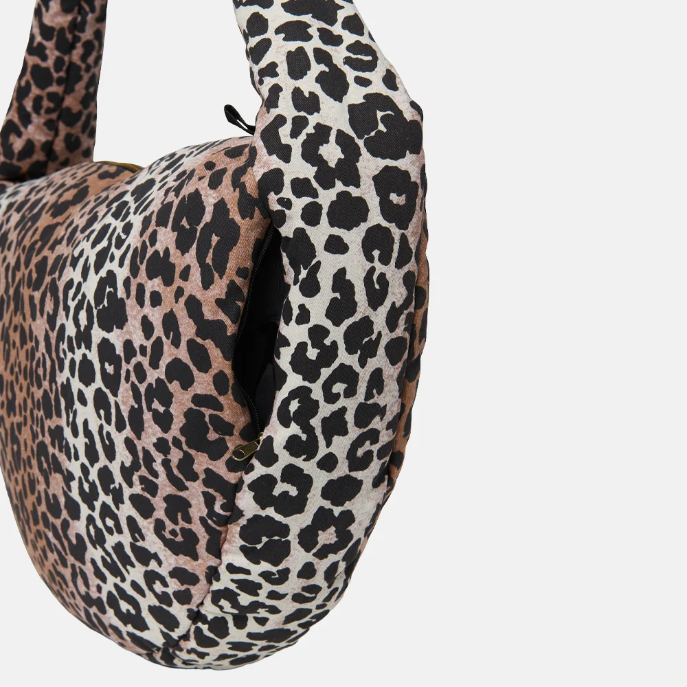 Studio Noos soft cotton crossbody tas hazel leopard bij Duifhuizen