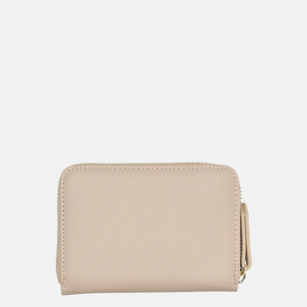 Valentino Bags Zero Re ritsportemonnee beige bij Duifhuizen