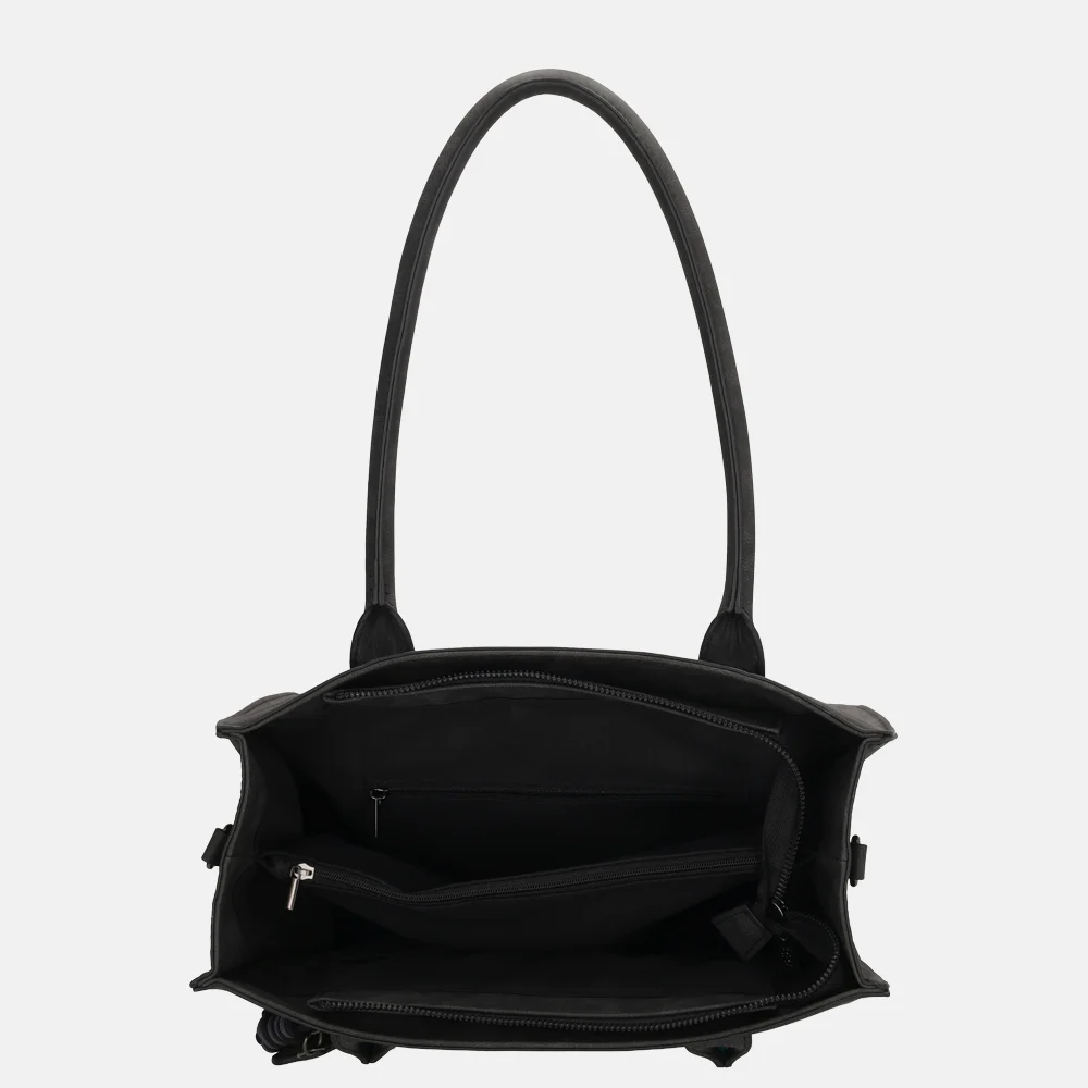 Zebra Trends Rosalyn shopper zwart bij Duifhuizen