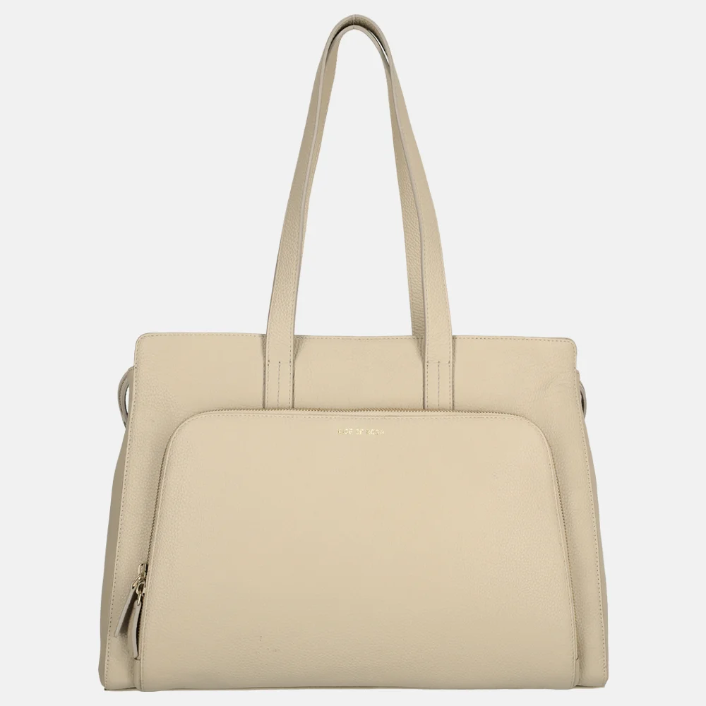 Rise of Rosa laptoptas 16 inch offwhite bij Duifhuizen