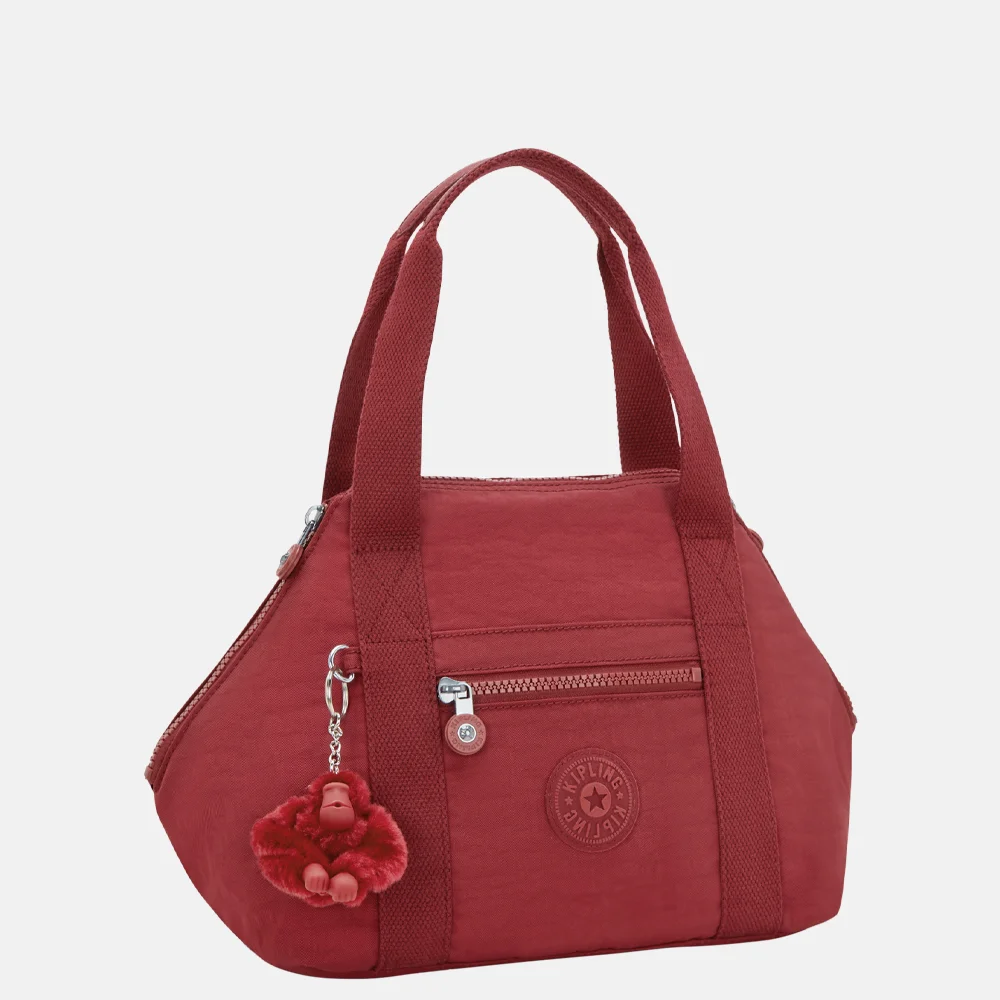 Kipling Art handtas mini funky red bij Duifhuizen
