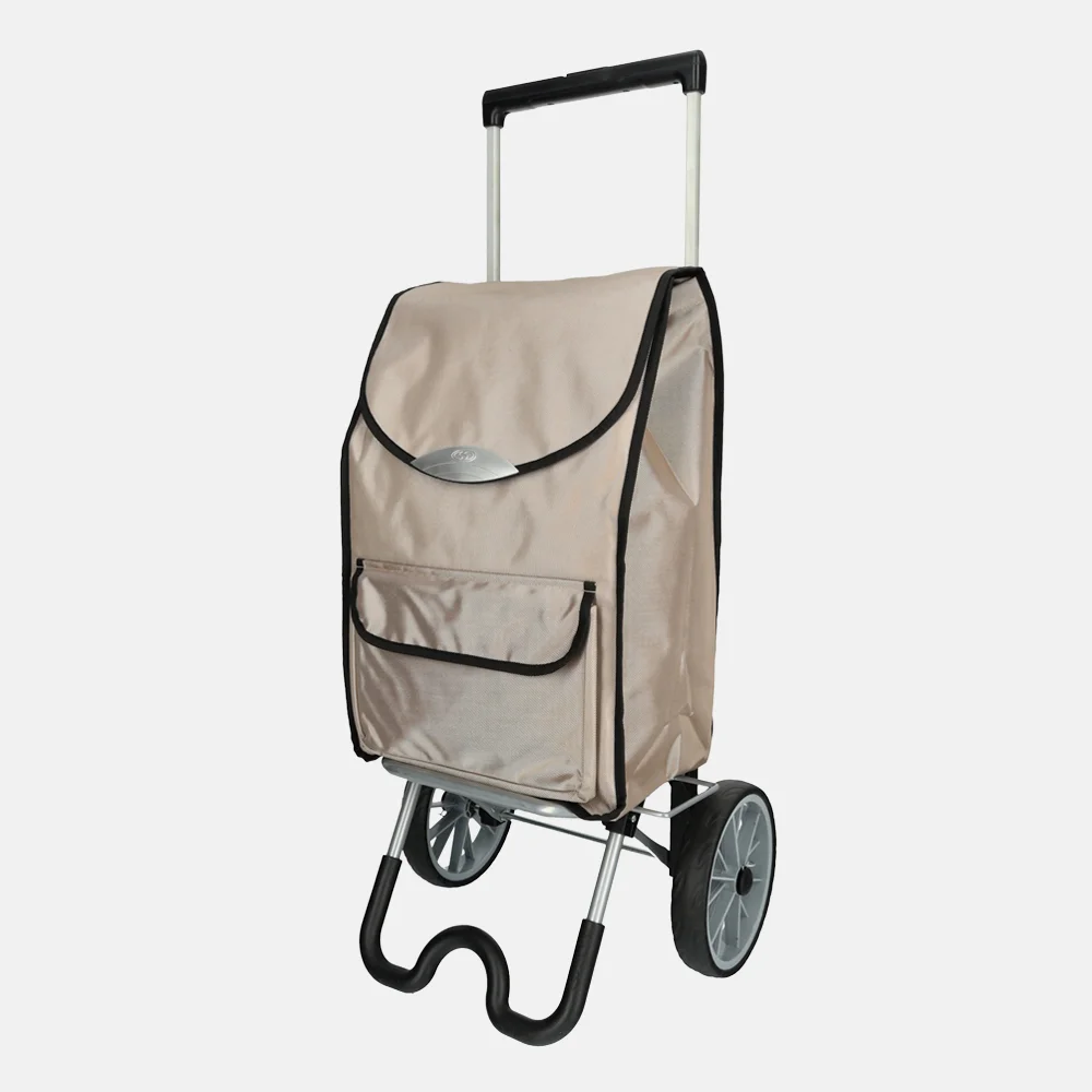 Secc boodschappentrolley champagne bij Duifhuizen