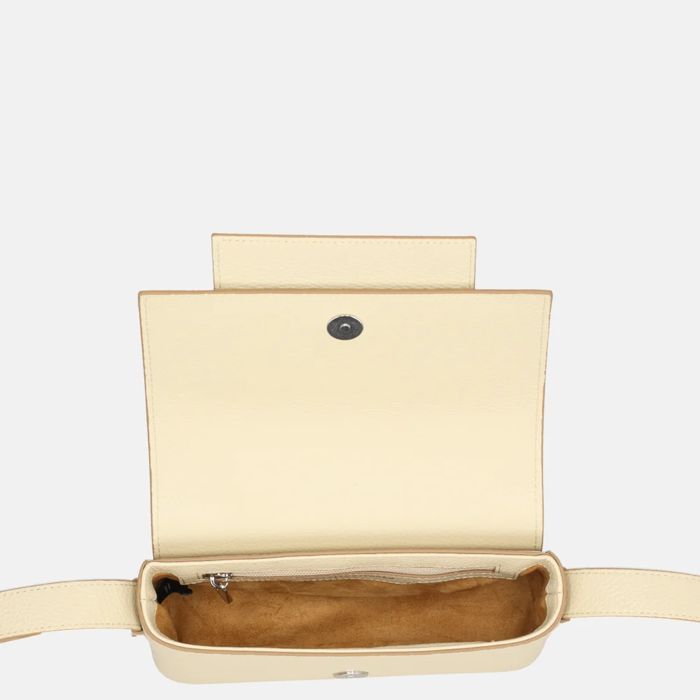 Smaak Amsterdam Megan crossbody tas limestone bij Duifhuizen