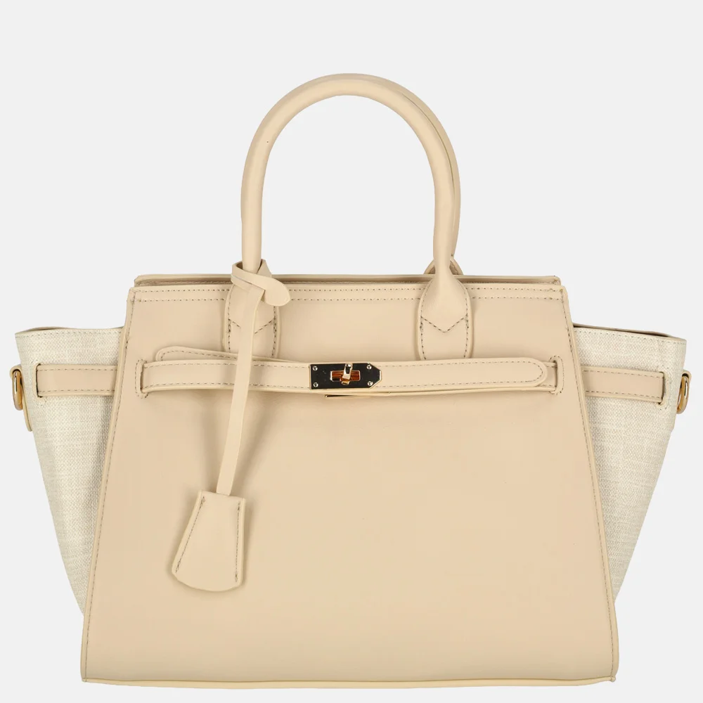 Firenze handtas M beige bij Duifhuizen
