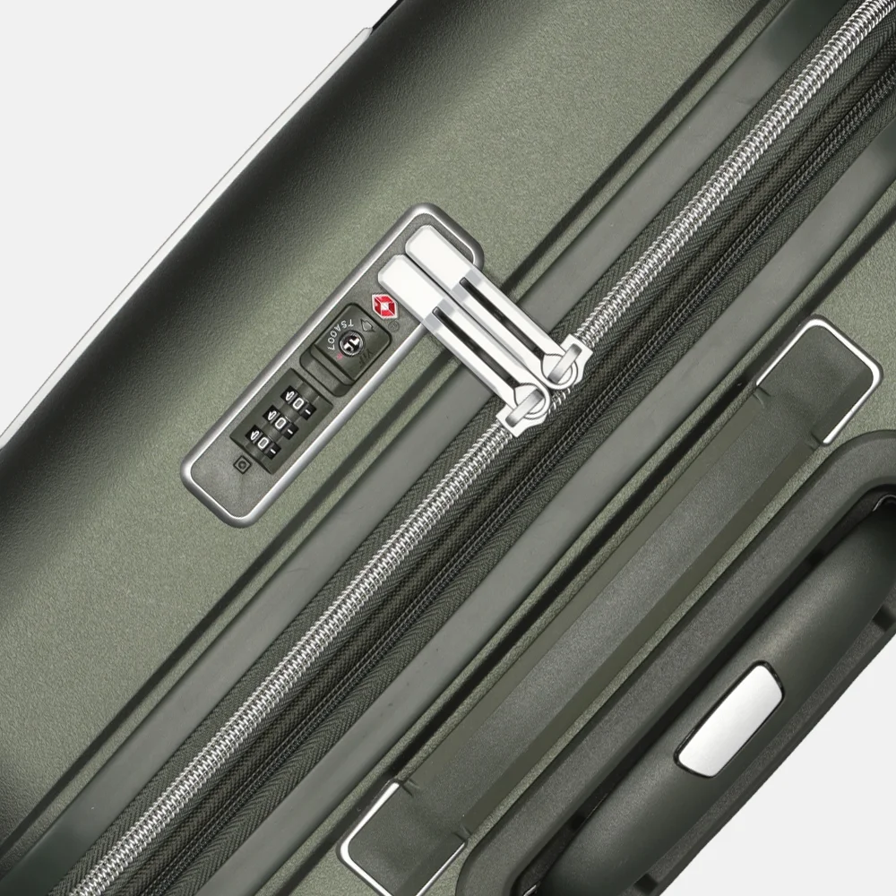 Jump Furano 2 handbagage koffer 55 cm Kaki bij Duifhuizen