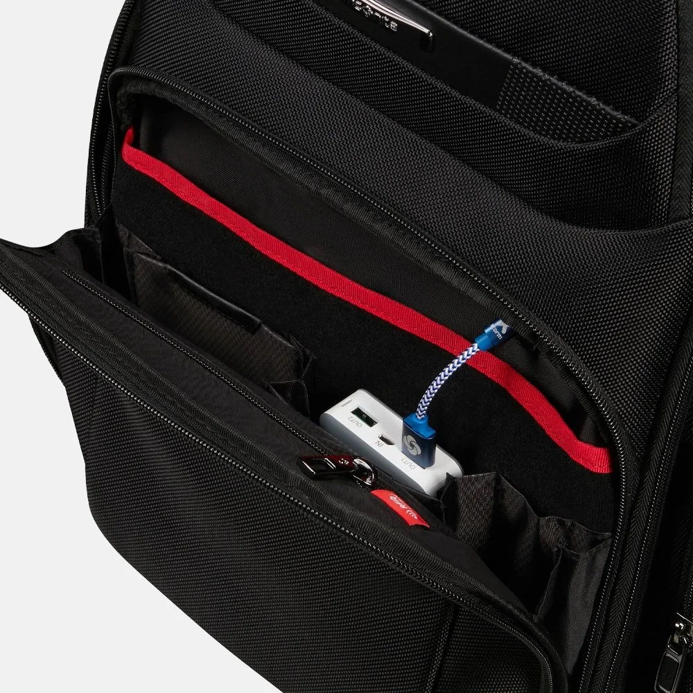 Samsonite Pro-Dlx 6 Backpack rugzak 17.3 inch black bij Duifhuizen