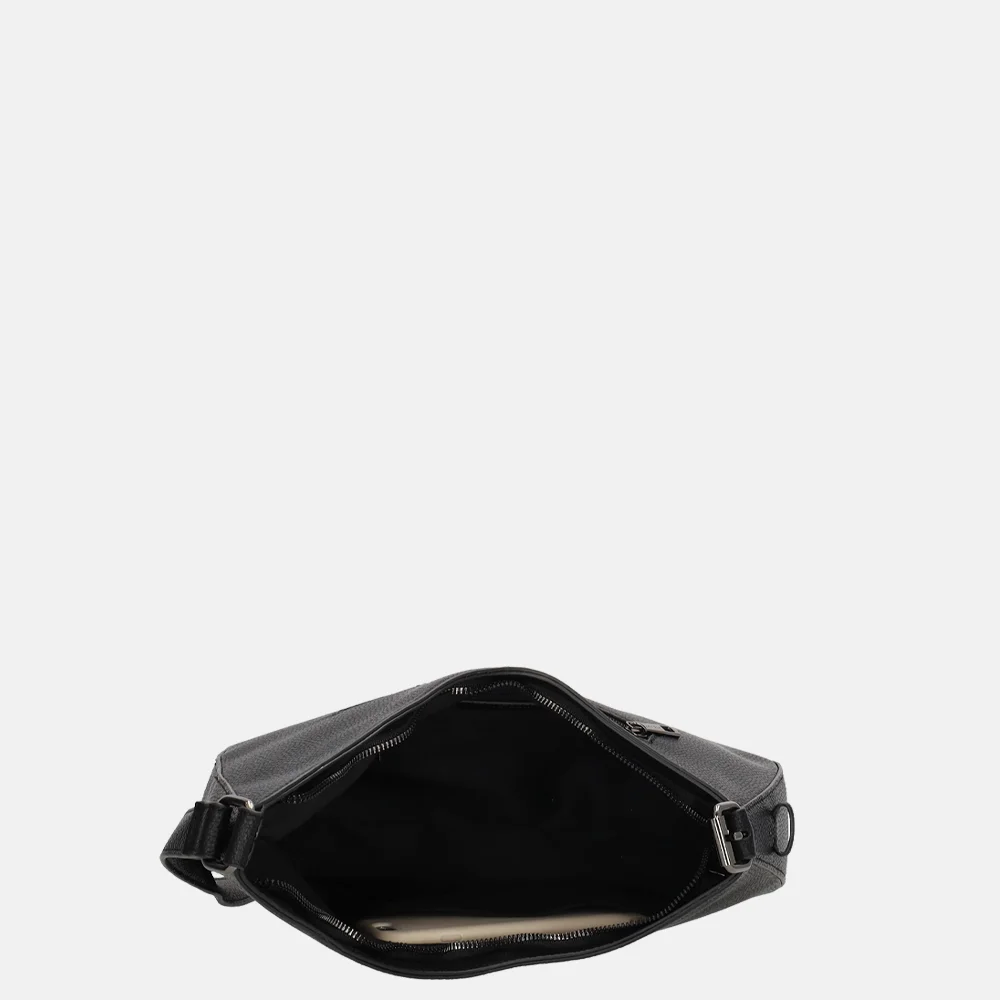 Charm London Mondmarte schoudertas zwart bij Duifhuizen