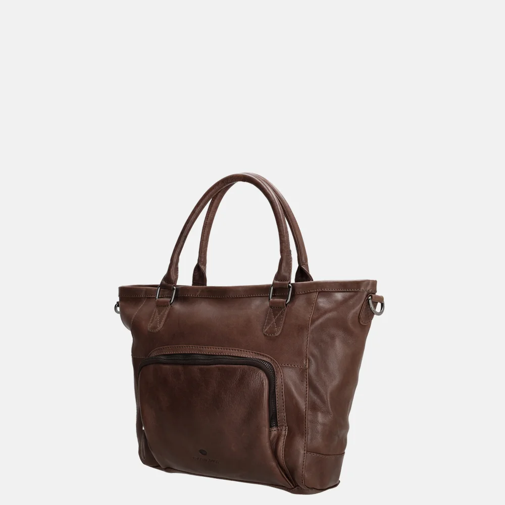 Micmacbags Everyday handtas M donkerbruin bij Duifhuizen