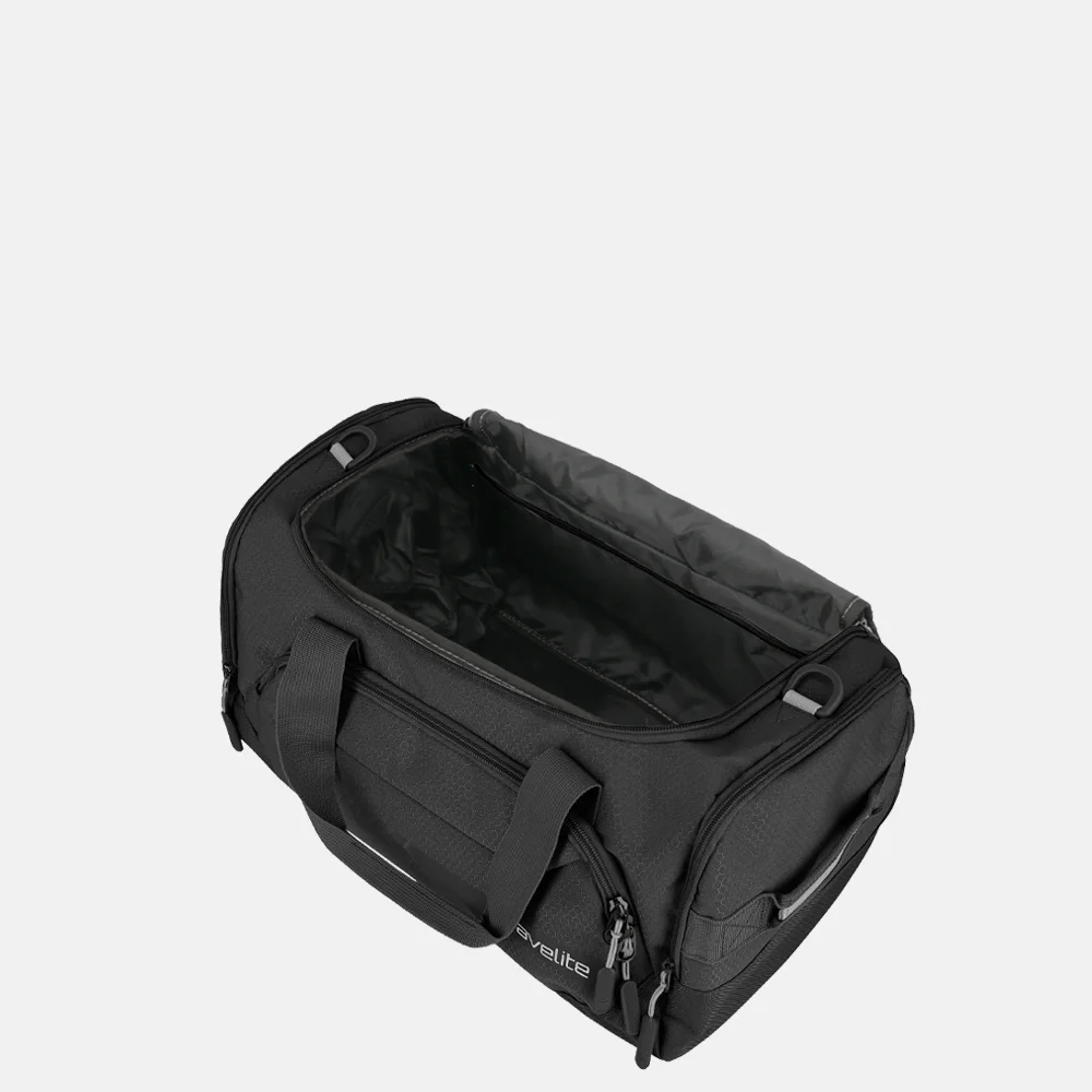 Travelite Kick Off weekendtas S black bij Duifhuizen