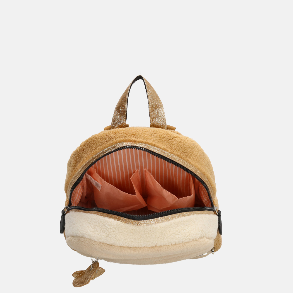 Zebra Trends kinderrugzak beige multi bij Duifhuizen