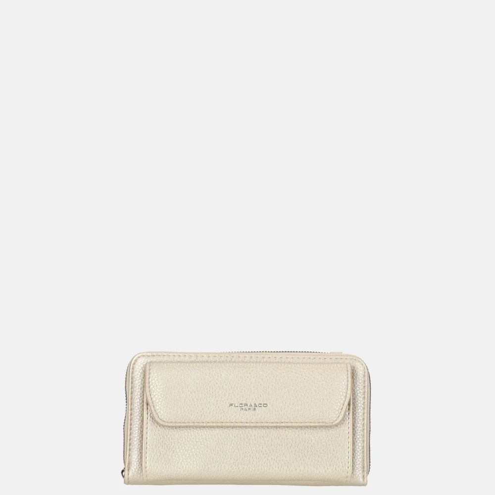 Flora & Co portemonnee/ crossbody tas ivory bij Duifhuizen