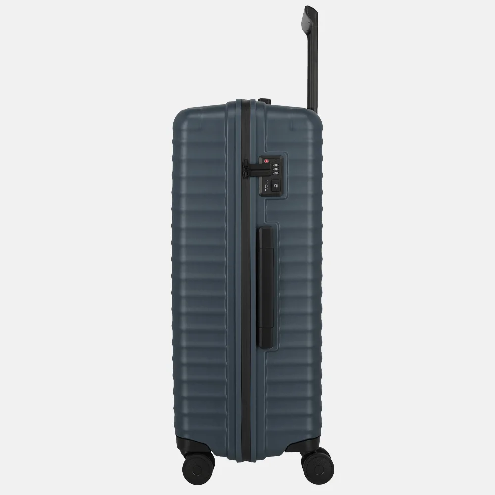 Titan Upgrade reiskoffer 75 cm midnight blue bij Duifhuizen
