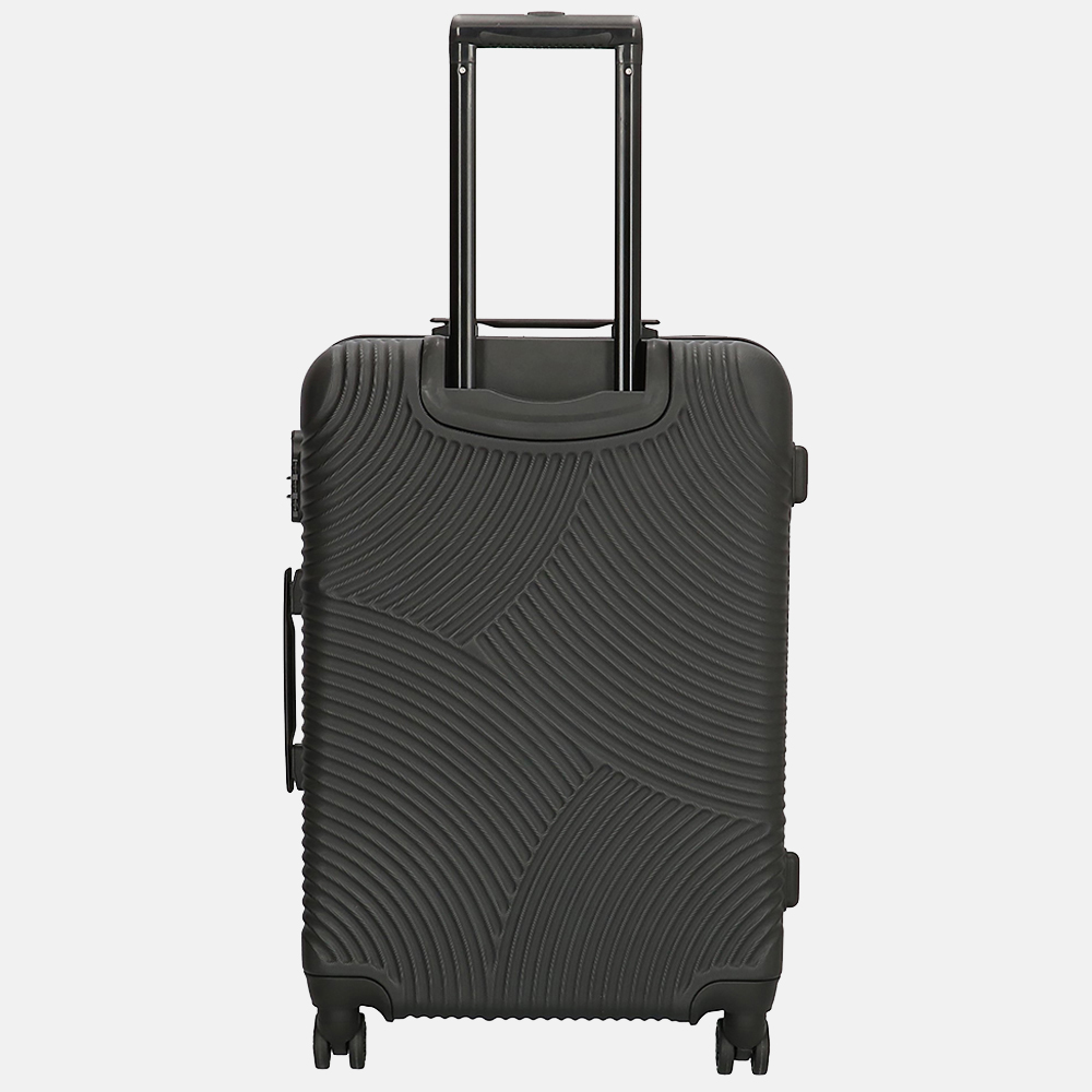 Enrico Benetti Louisville koffer 65 cm zwart bij Duifhuizen