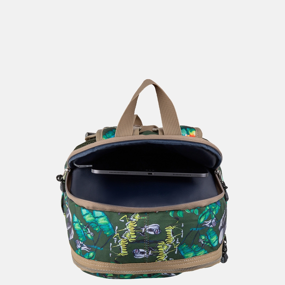Pick & Pack Happy Jungle kinderrugzak M bamboo bij Duifhuizen