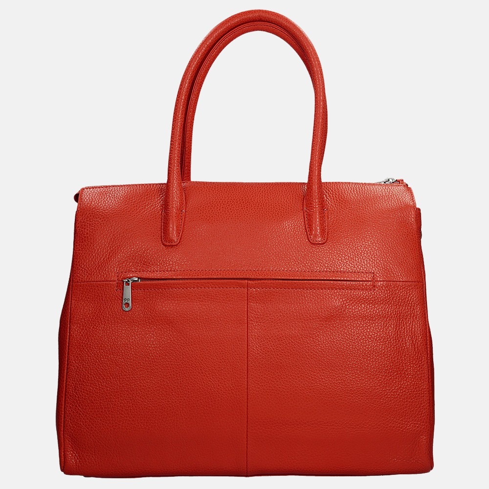 GiGi Fratelli Romance Business laptoptas 15 inch orange bij Duifhuizen