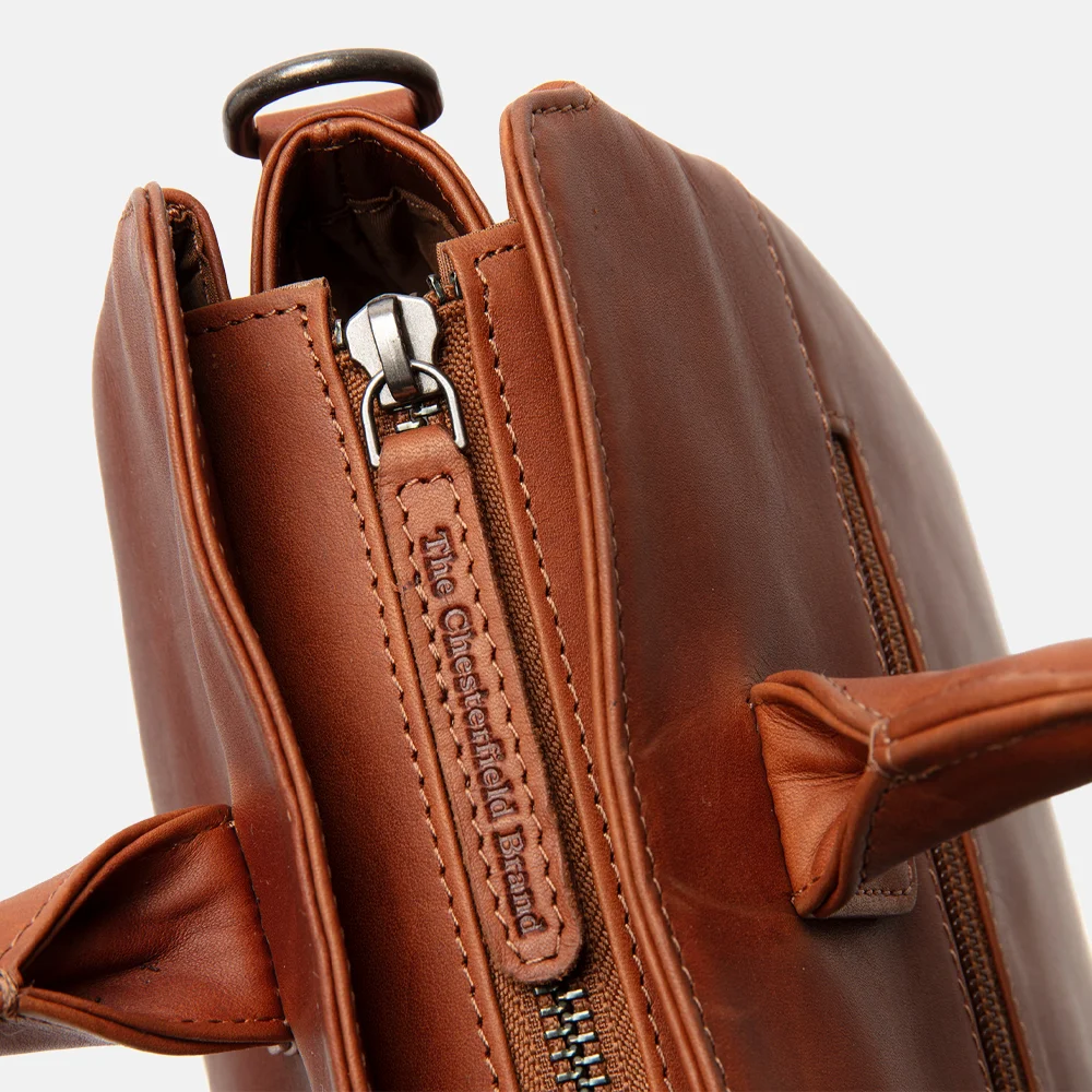 Chesterfield Valmonte handtas cognac bij Duifhuizen