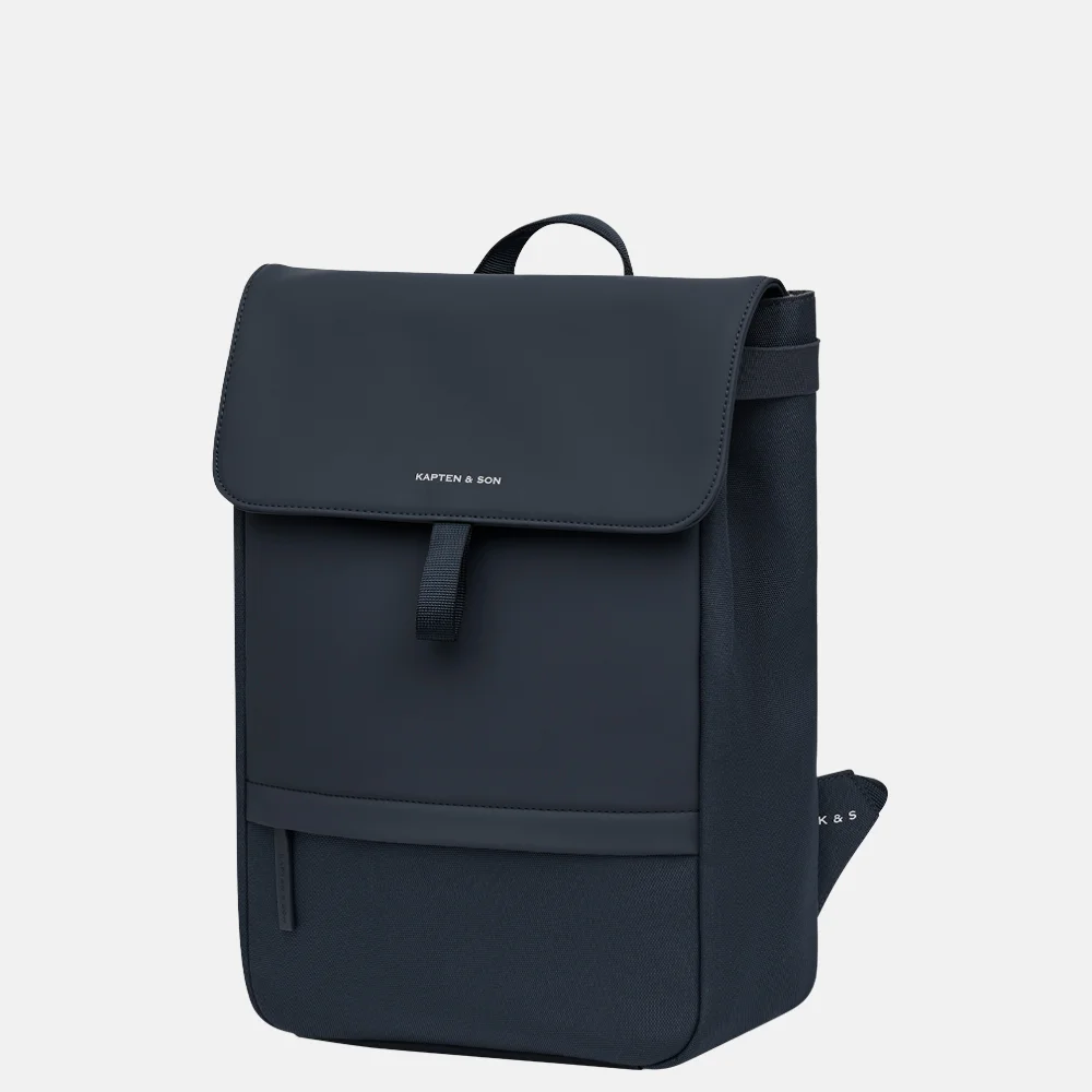 Kapten & Son Fyn Pro rugzak 15 inch navy blue bij Duifhuizen