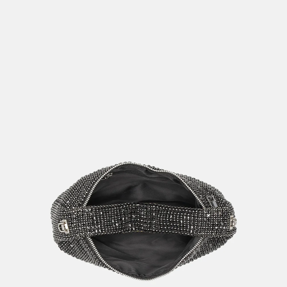 Firenze strass buideltje handtas black bij Duifhuizen