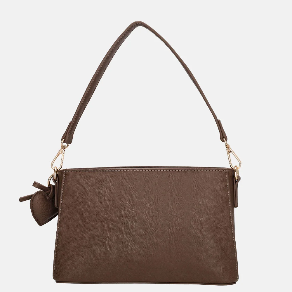 Charm London Cambridge crossbody tas mocca bij Duifhuizen