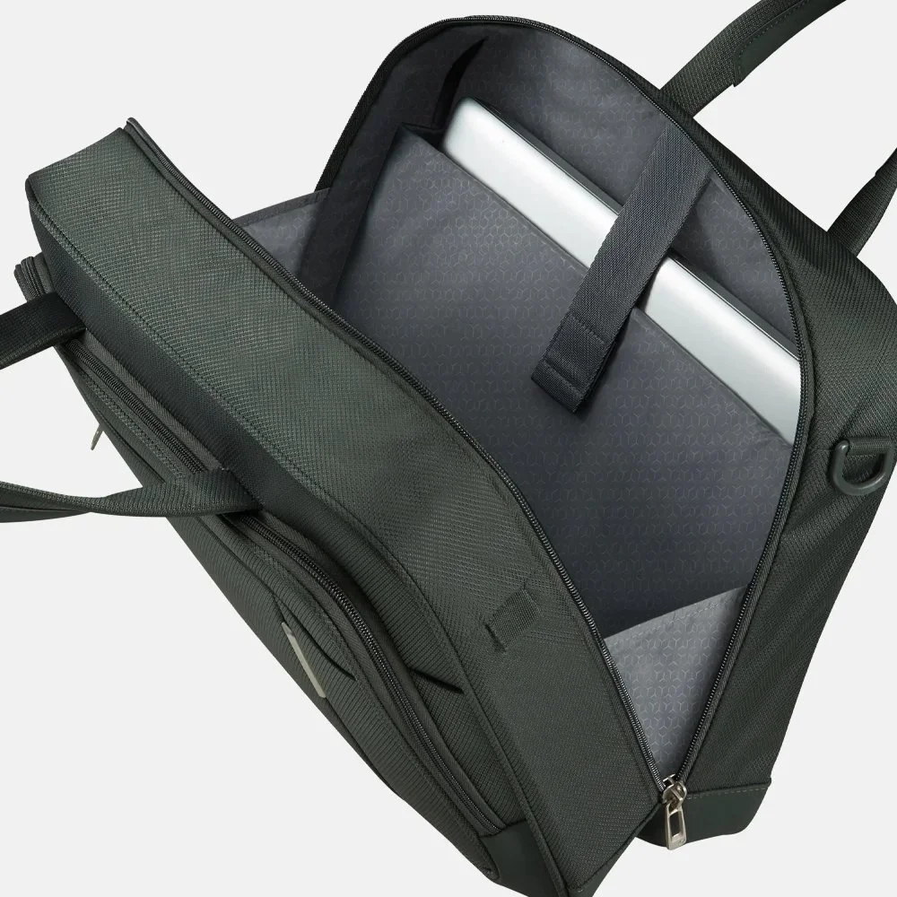 Samsonite Respark laptoptas 15 inch forest green bij Duifhuizen