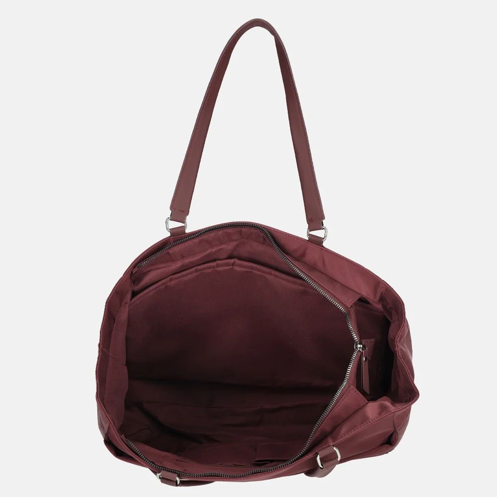Enrico Benetti Caroline businesstas 15 inch donker rood bij Duifhuizen