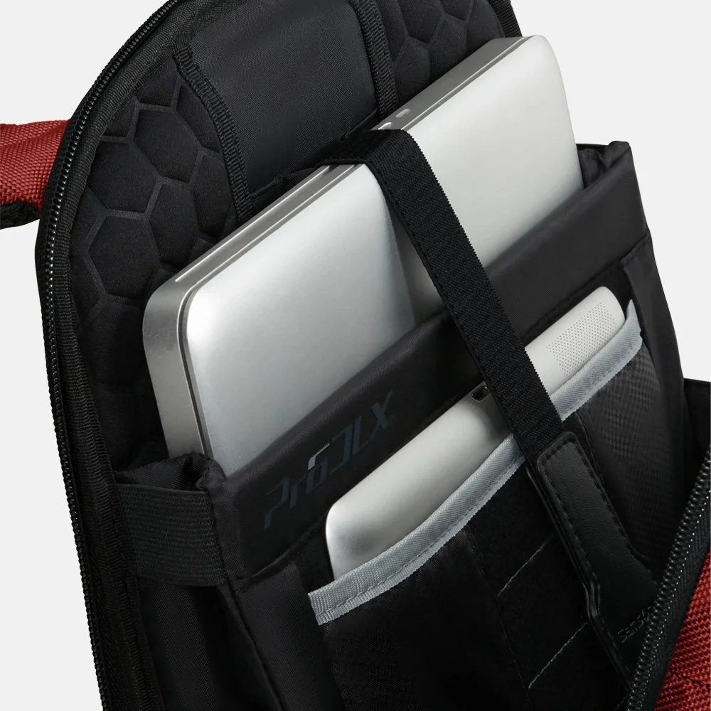 Samsonite Pro-Dlx 6 rugzak 14.1 inch red bij Duifhuizen