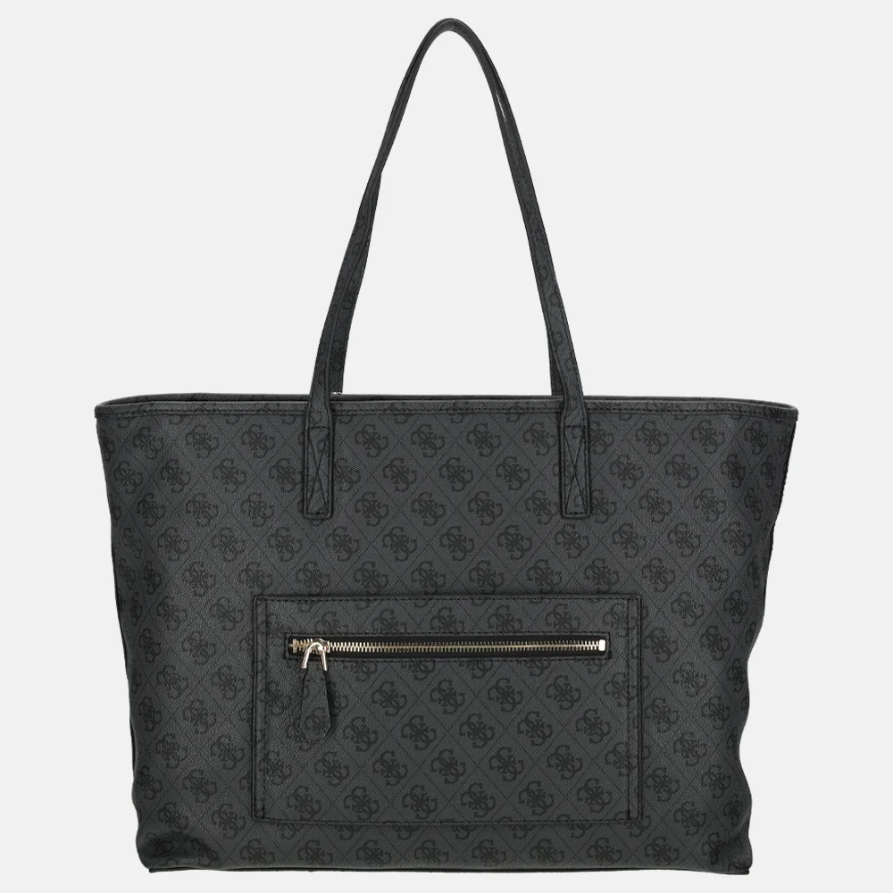 Guess Power play II shopper coal logo bij Duifhuizen