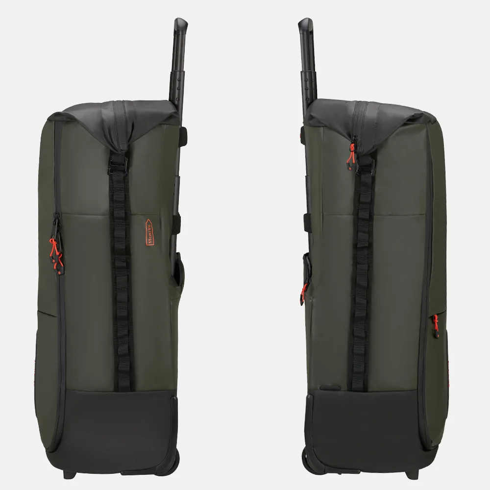 Samsonite Ecodiver opvouwbaar 4-in-1 reistas op wielen matt climbing ivy bij Duifhuizen