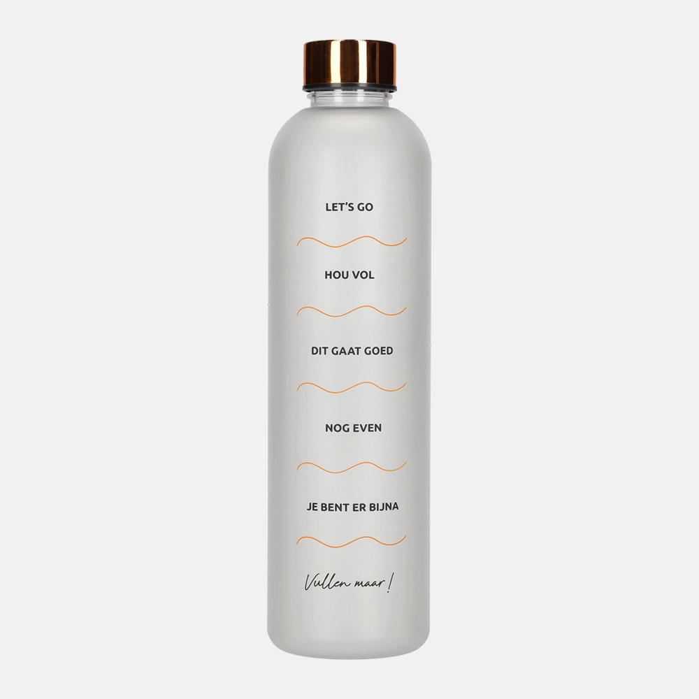 Duifhuizen drinkfles roségoud