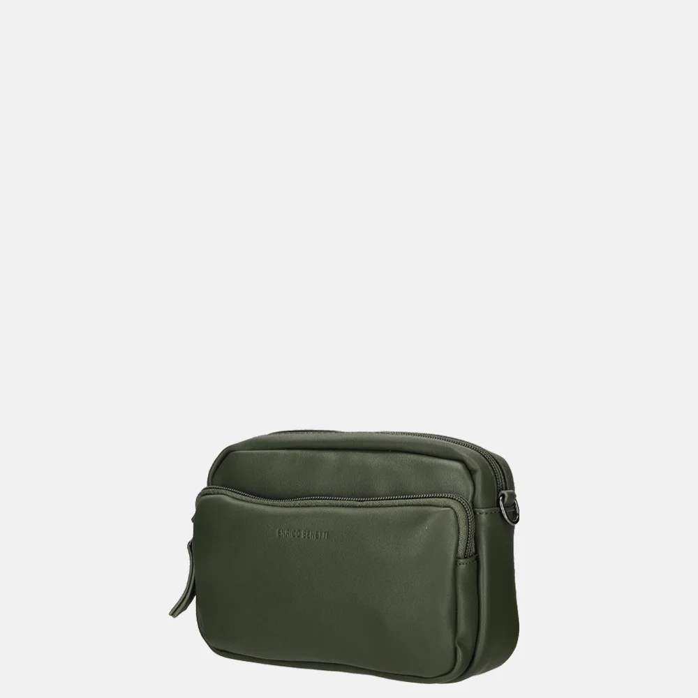 Enrico Benetti Hailey crossbody tas olijfgroen bij Duifhuizen