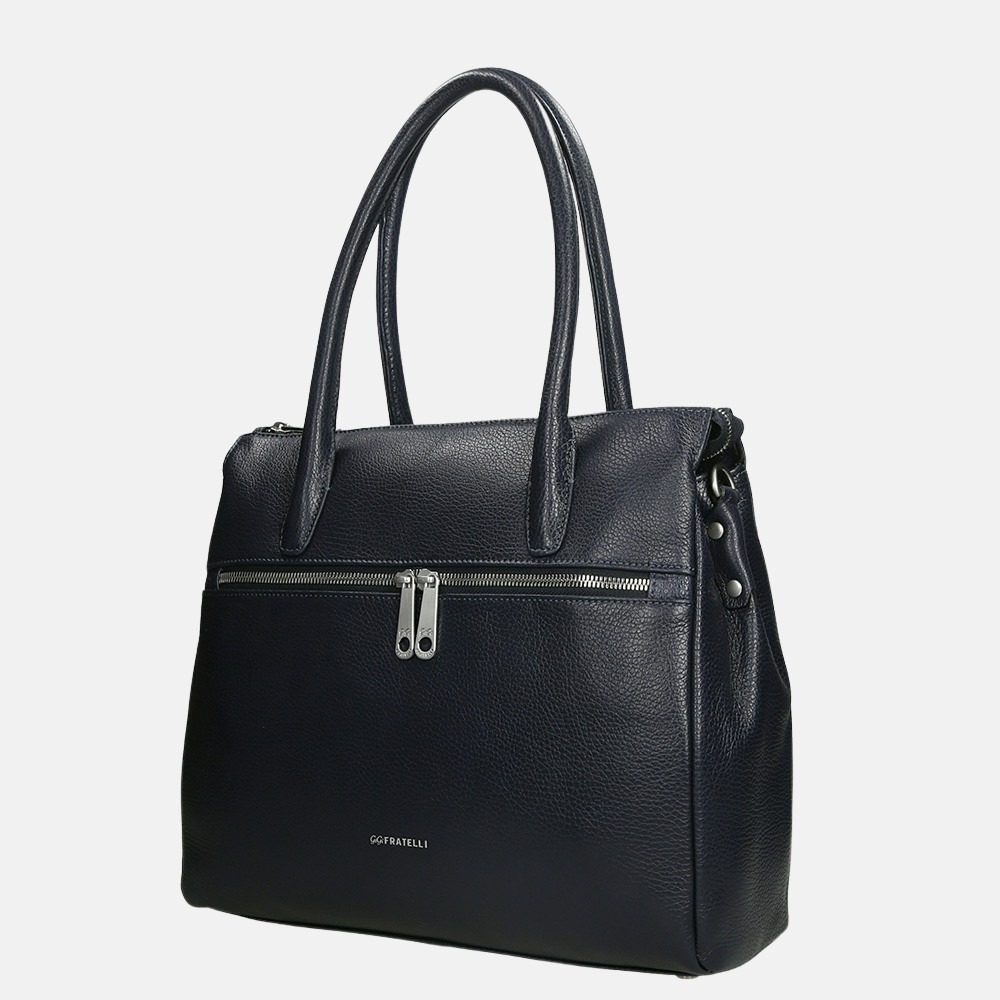 GiGi Fratelli Romance Business shopper navy bij Duifhuizen