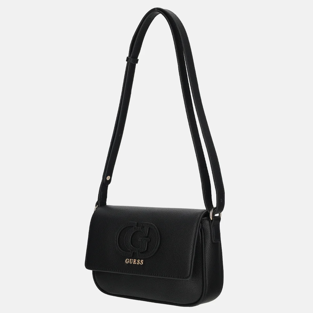 Guess Isola crossbody tas black bij Duifhuizen