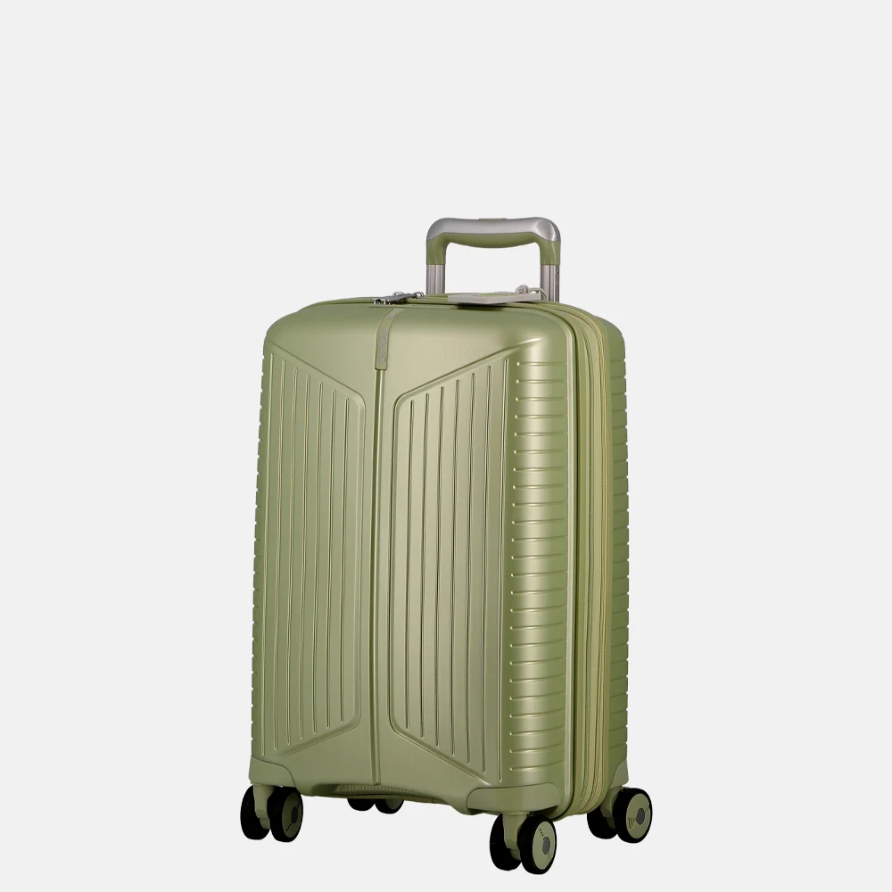 Jump Evae handbagage koffer 55 cm expandable vertclair bij Duifhuizen