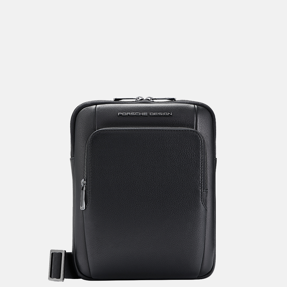 Porsche Design Roadster schoudertas S black bij Duifhuizen