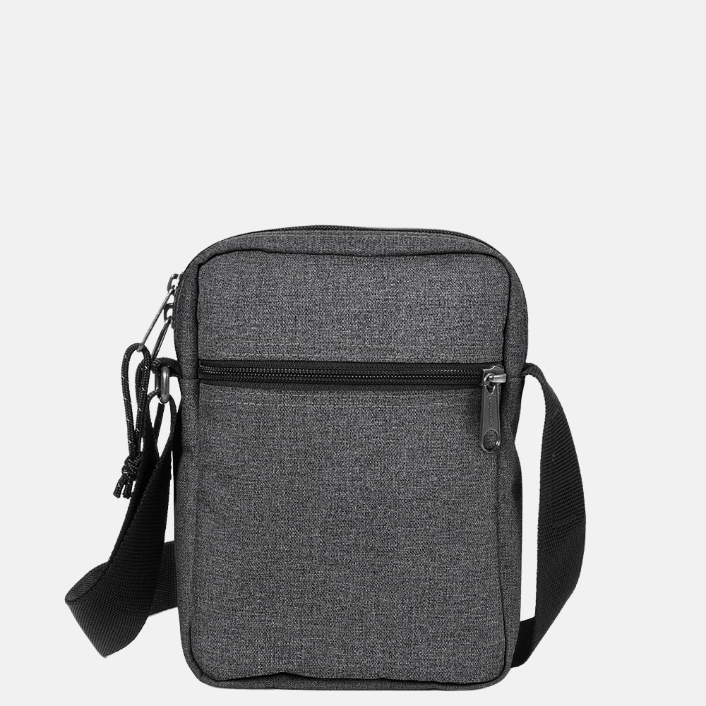 Eastpak The One schoudertas black denim bij Duifhuizen