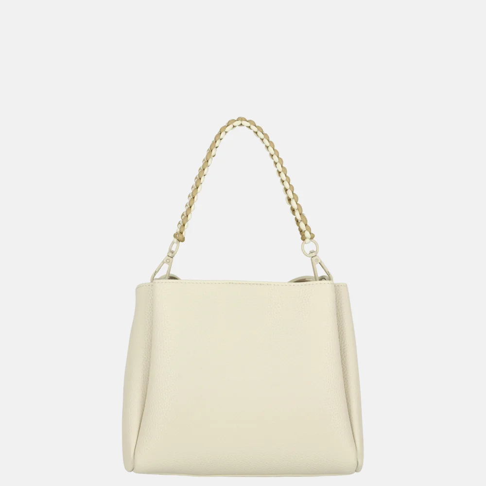 Laurent David Dorine crossbody tas white/goud bij Duifhuizen