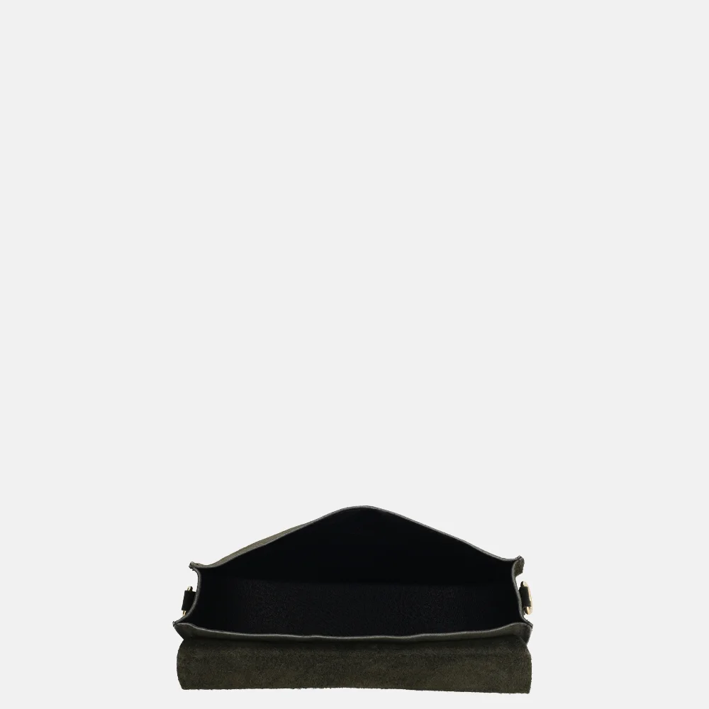 Charm London crossbody tas olijfgroen bij Duifhuizen