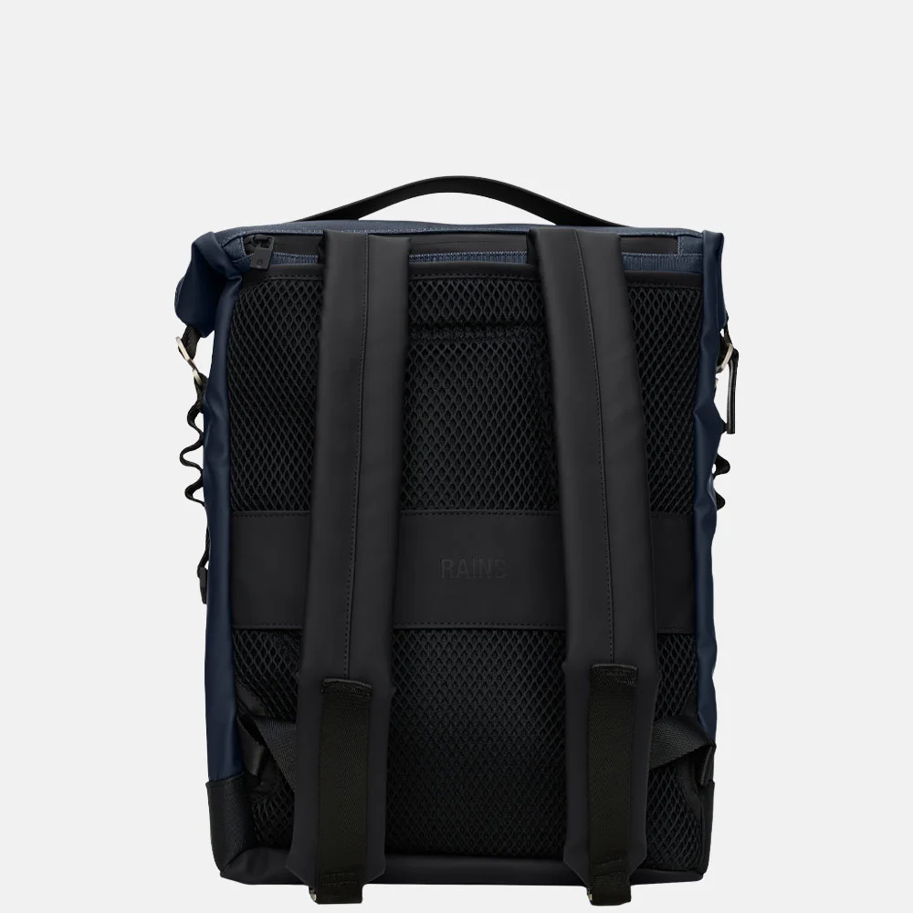 Rains Otaru rolltop rugzak 16 inch navy bij Duifhuizen