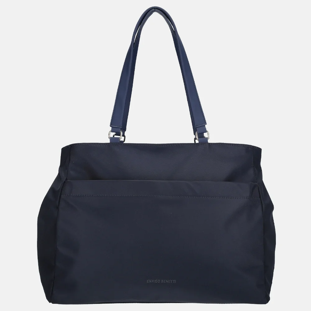 Enrico Benetti Caroline businesstas 15 inch blauw bij Duifhuizen