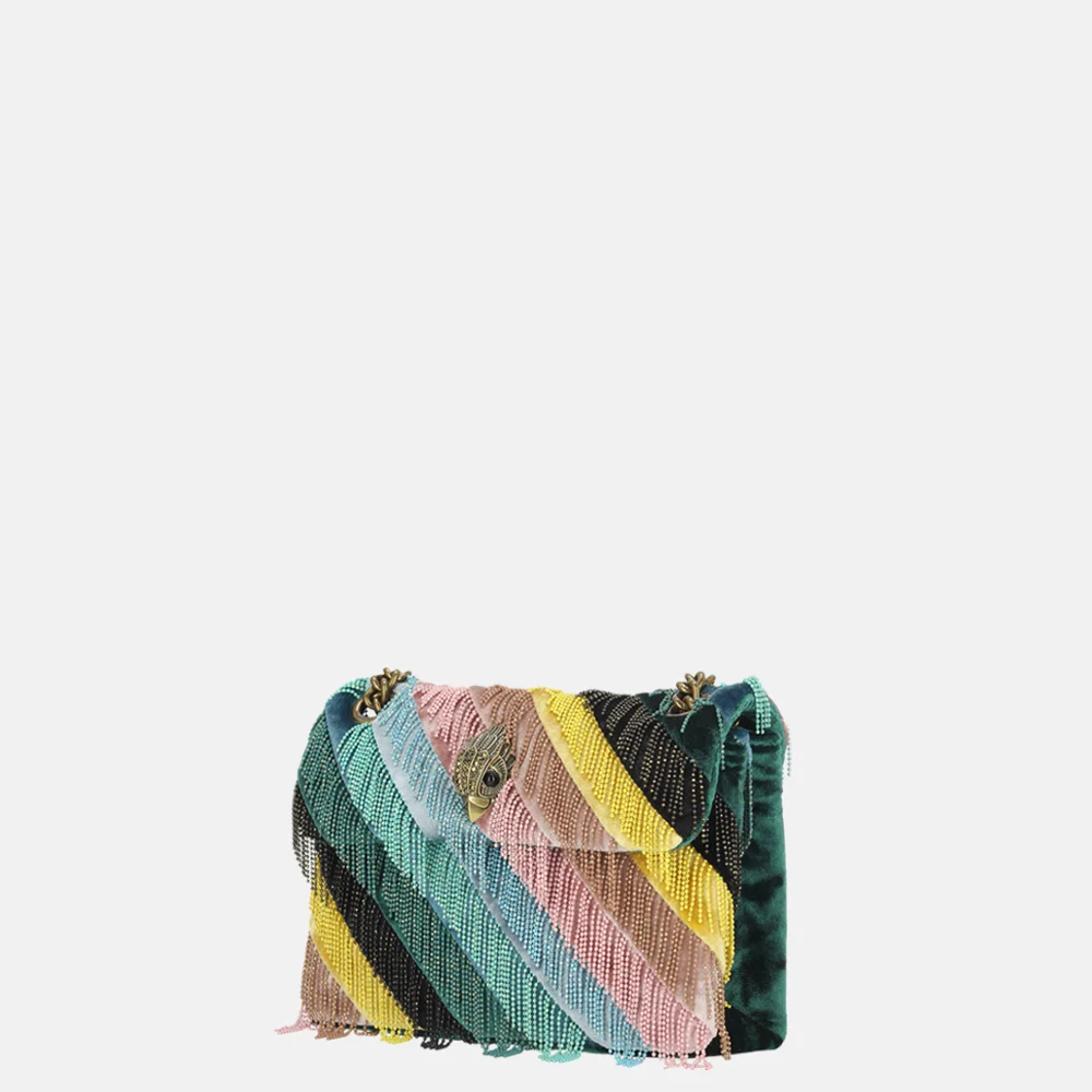 Kurt Geiger Kensington schoudertas mini pastel multi bij Duifhuizen