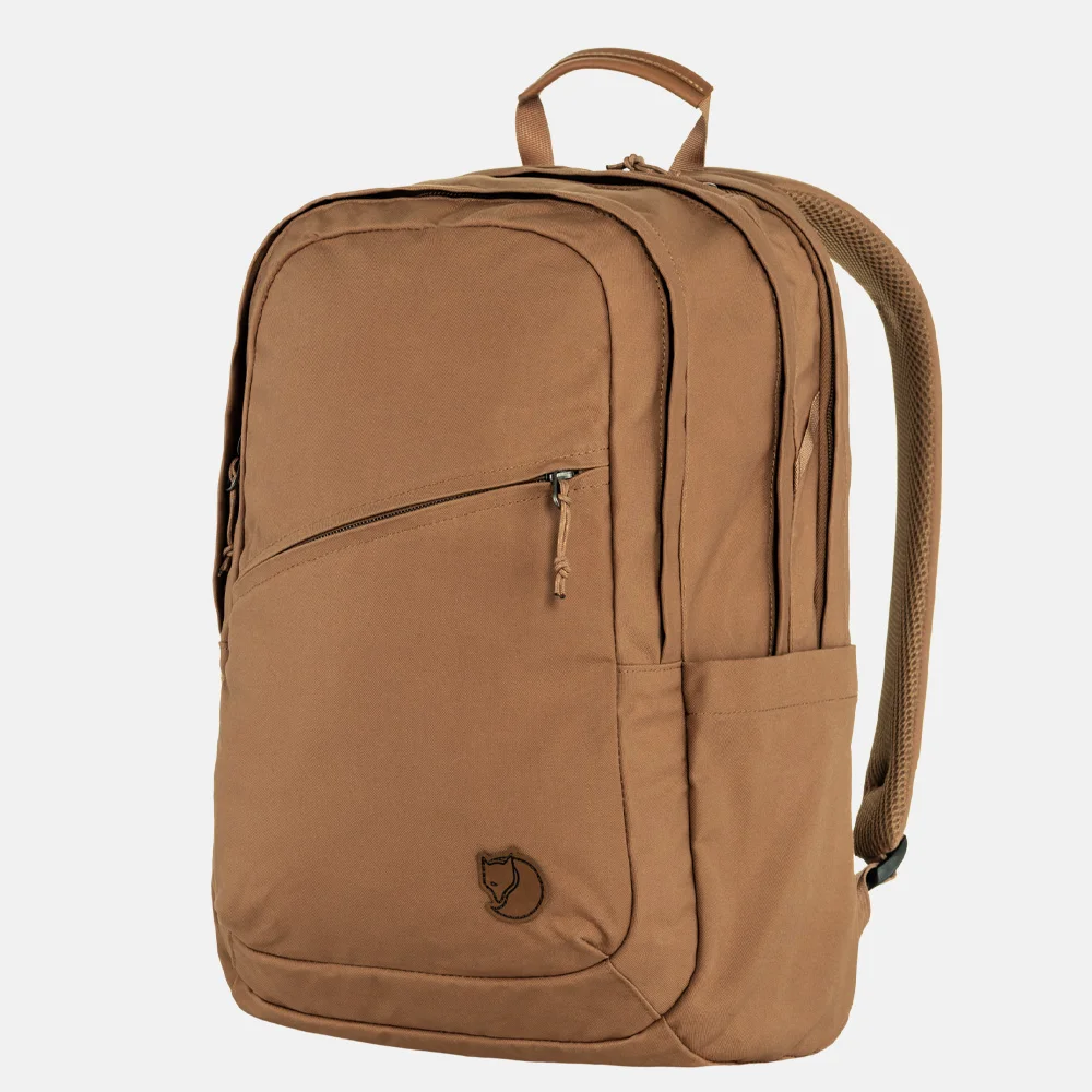 Fjallraven Raven 28 rugzak 15 inch khaki dust bij Duifhuizen