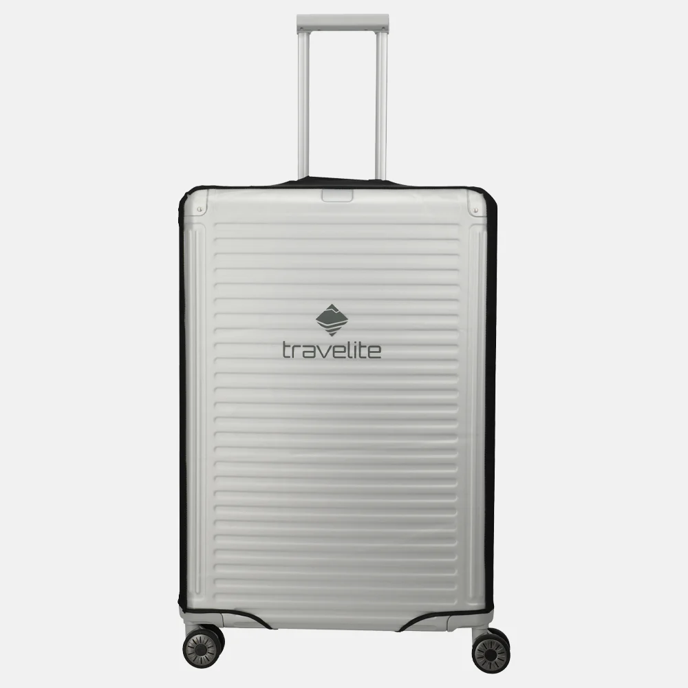 Travelite kofferhoes M transparent bij Duifhuizen