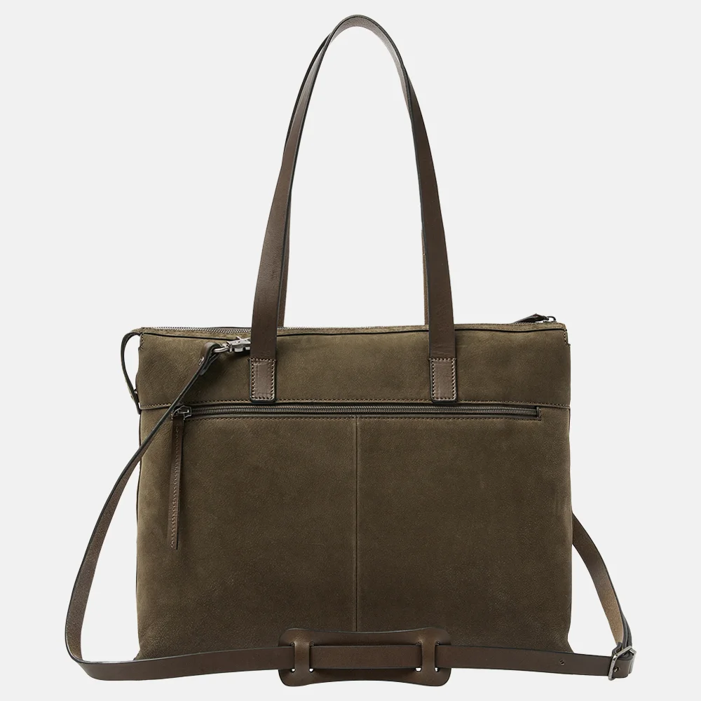 Castelijn en Beerens laptoptas 15 inch dark military bij Duifhuizen