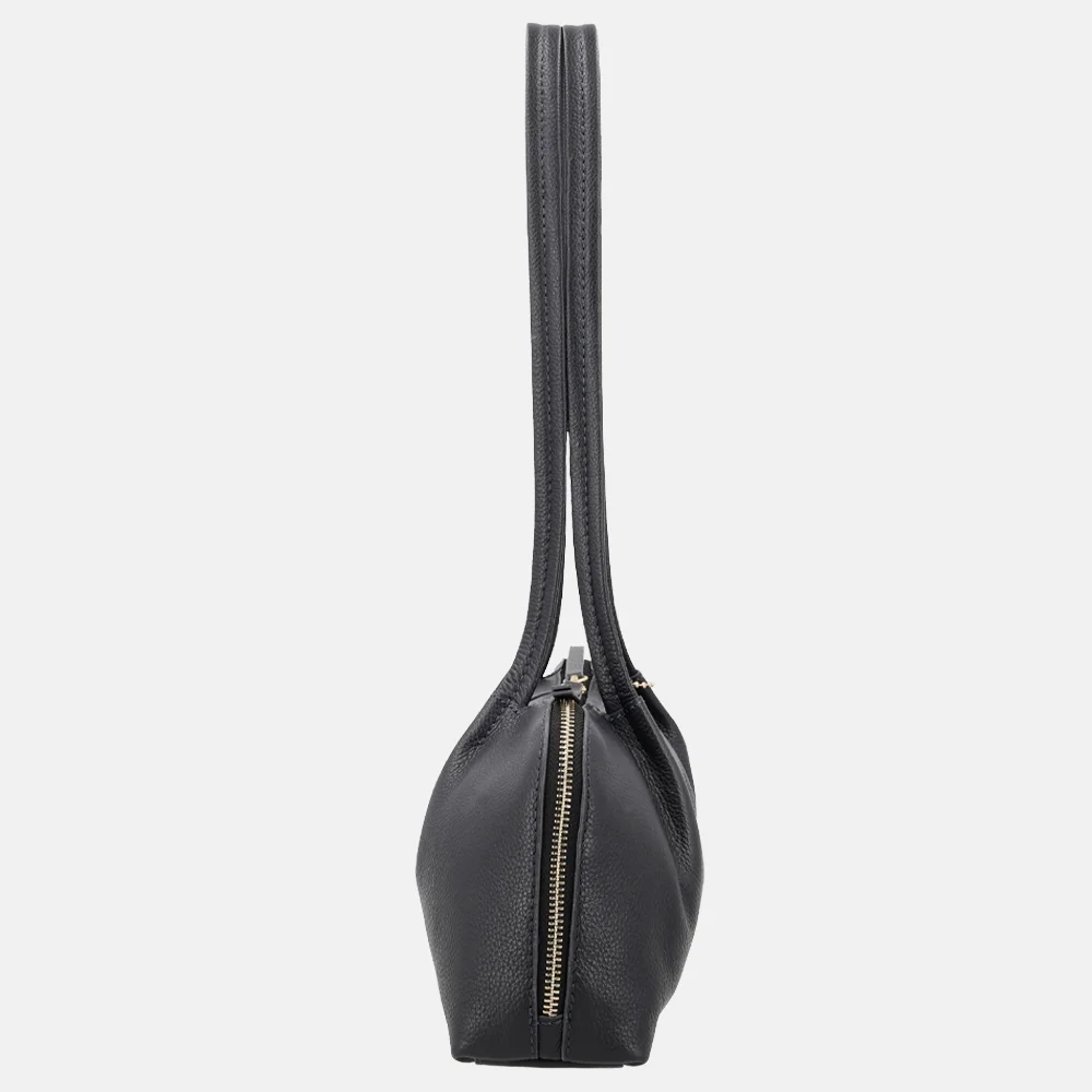 Loulou Essentiels Elodie schoudertas dark navy bij Duifhuizen