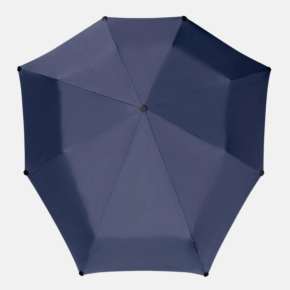 Senz Mini Automatic paraplu midnight blue bij Duifhuizen