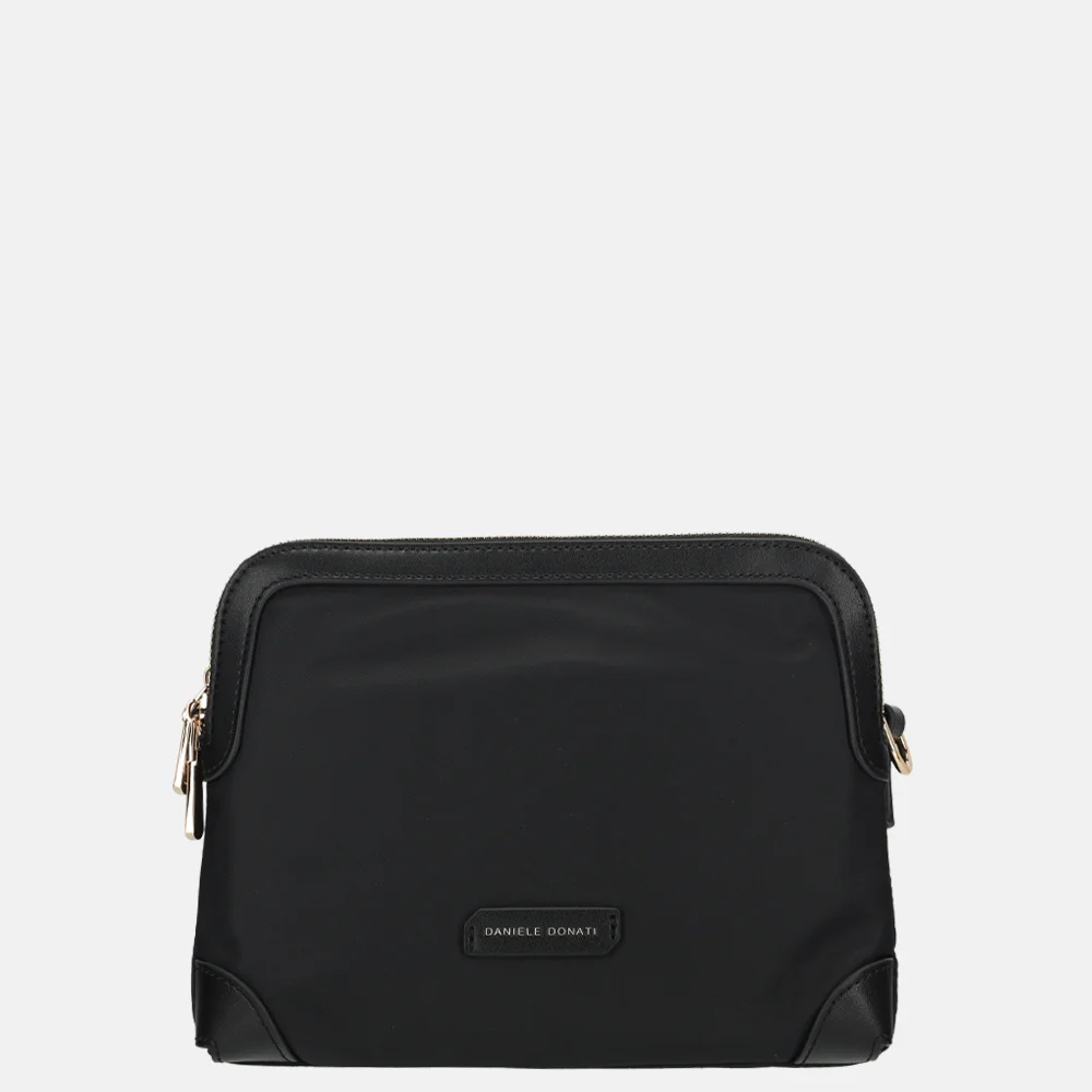 Daniele Donati crossbody tas black bij Duifhuizen