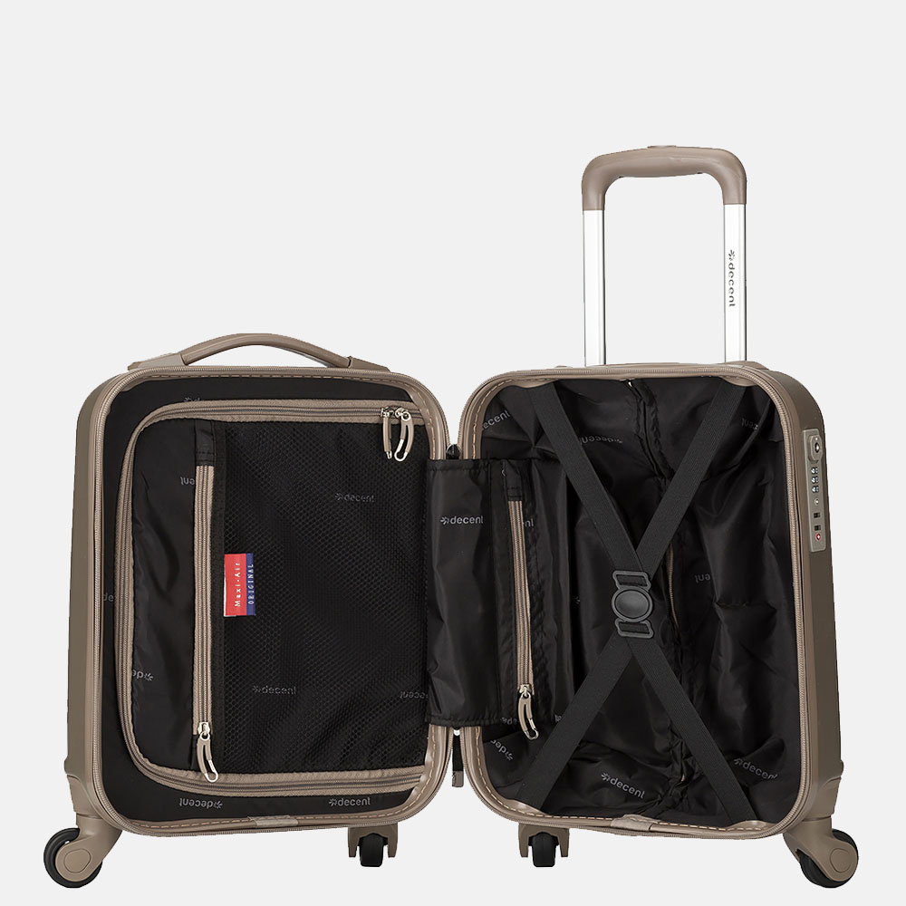Decent Maxi-Air koffer 42 cm champagne bij Duifhuizen