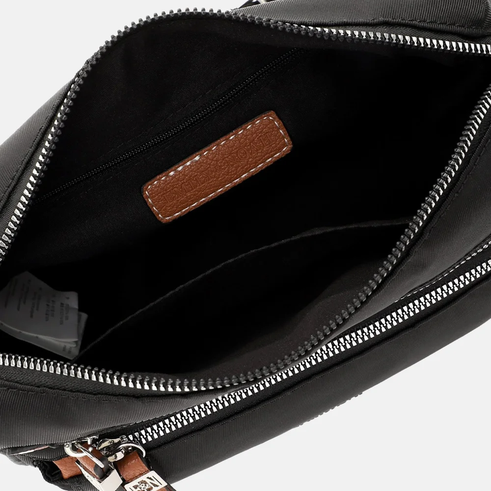 Emily & Noah Esther crossbody tas black bij Duifhuizen