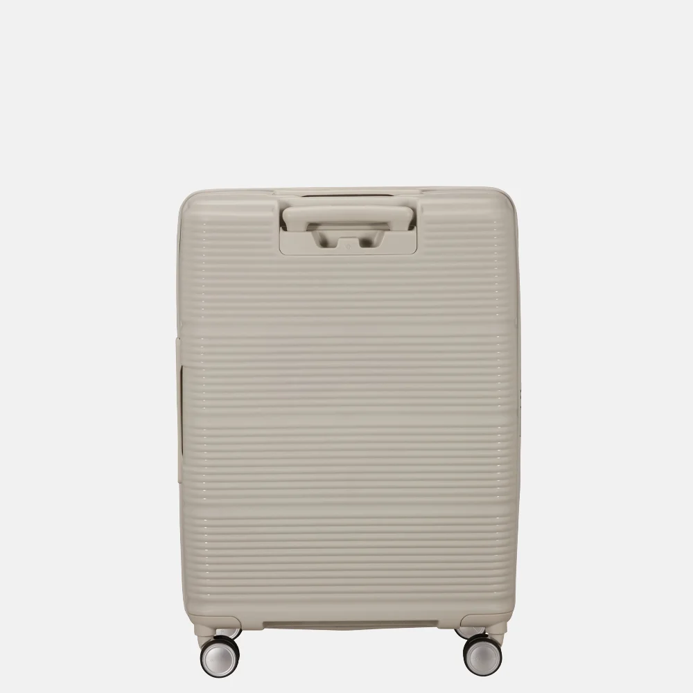 Samsonite Paralux HS Spinner reiskoffer expendable 67 cm stone grey bij Duifhuizen