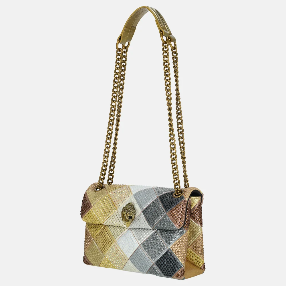 Kurt Geiger Kensington schoudertas metal comb bij Duifhuizen